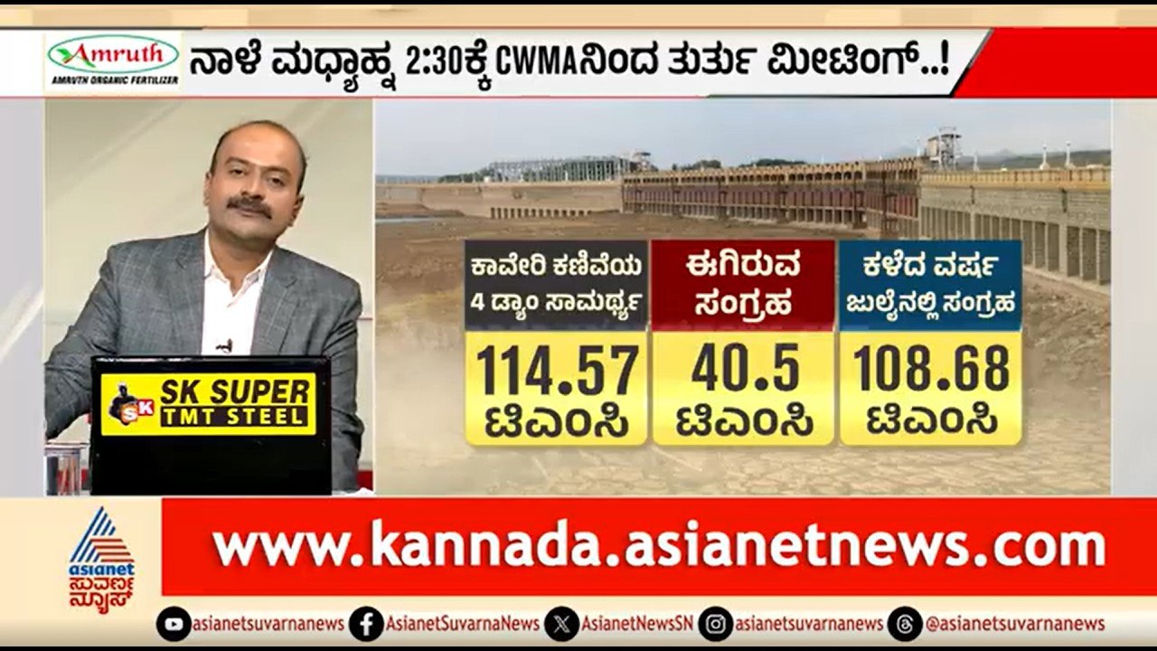 ಕರ್ನಾಟಕದಲ್ಲಿ ಸಂಕಷ್ಟ ವೇಳೆ ತಮಿಳುನಾಡಿಗೆ ಕಾವೇರಿಗೆ ನೀರು | News Hour | Cauvery Water Dispute | KRS Dam