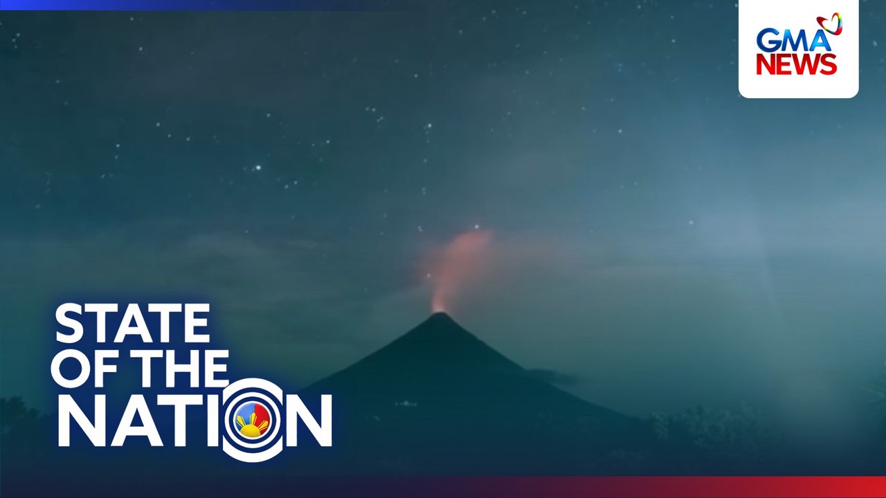 Perfect cone ng Mayon, pinatingkad ng ganda ng Milky Way | SONA
