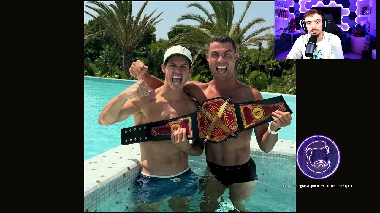 La surrealista llamada de Cristiano Ronaldo a Ibai Llanos tras La Velada del Año: "Estaba desnudo en la cama"