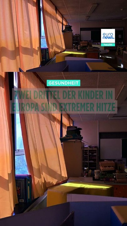 Zwei Drittel der Kinder in Europa sind extremer Hitze ausgesetzt