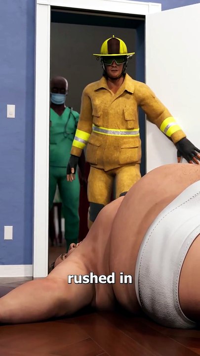 UK’s Biggest Man Rescued From Home 😮