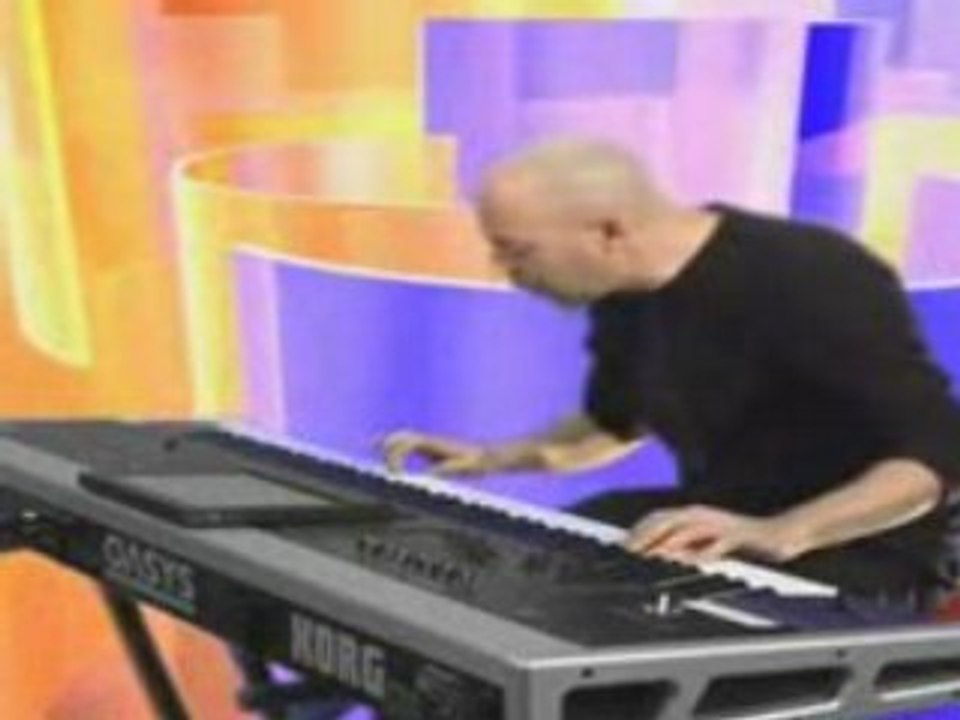 Jordan Rudess sur Korg Oasys