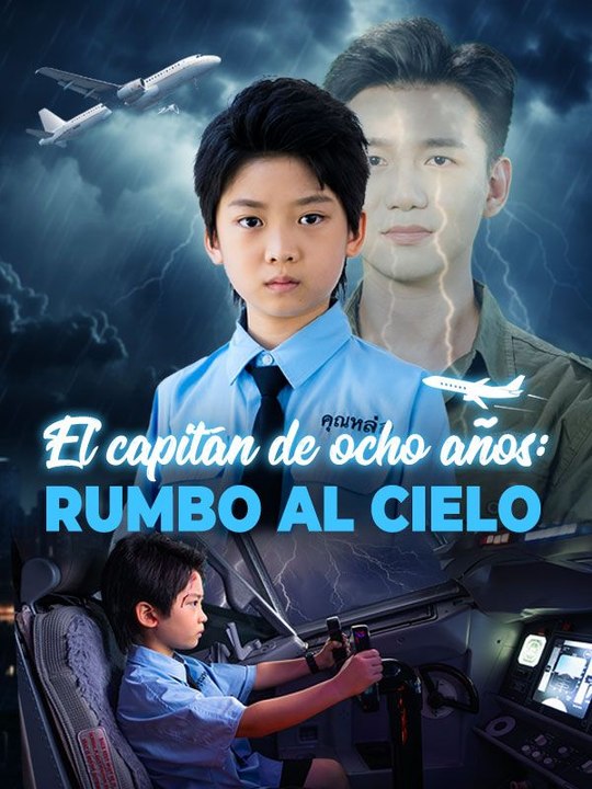 El capitán de ocho años: Rumbo al cielo (Doblado) Película Completa
