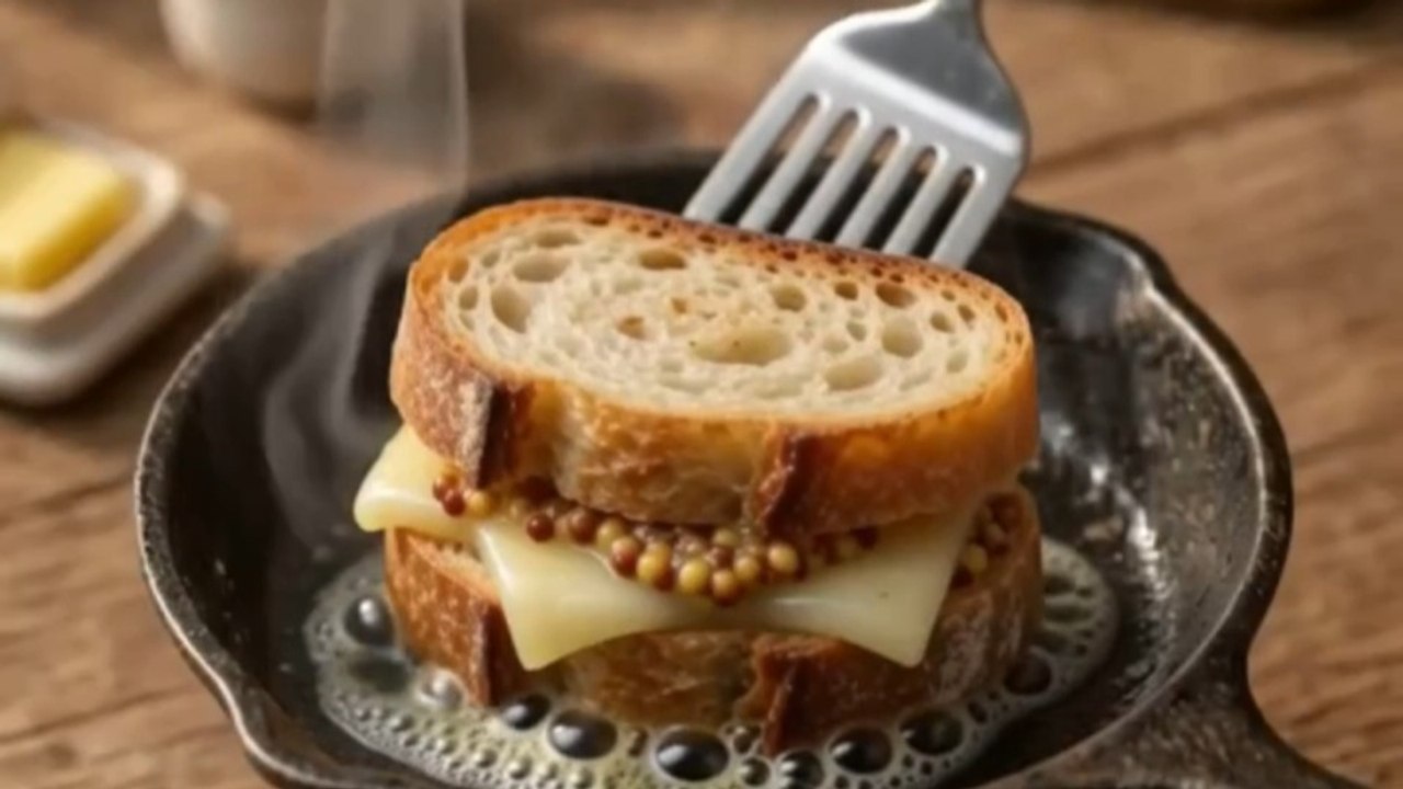 Miniature Gourmet Grilled Cheese | Tiny Cooking...
