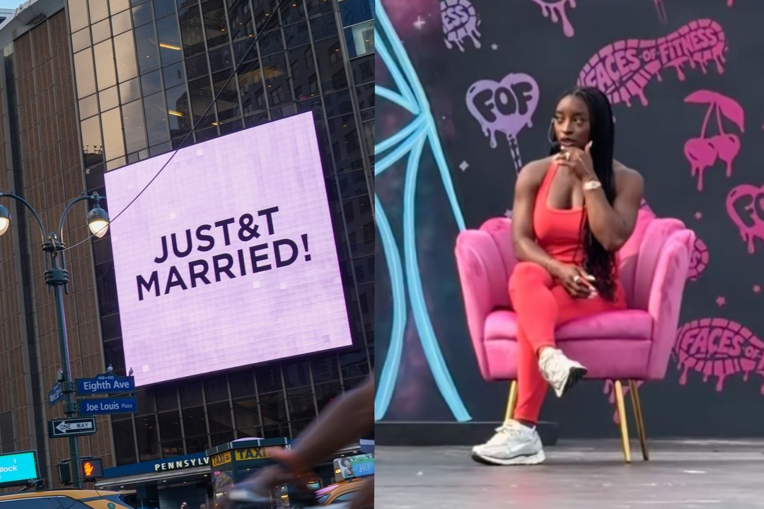 Simone Biles' unexpected gossip from Taylor Swift and Travis Kelce wedding takes center stage