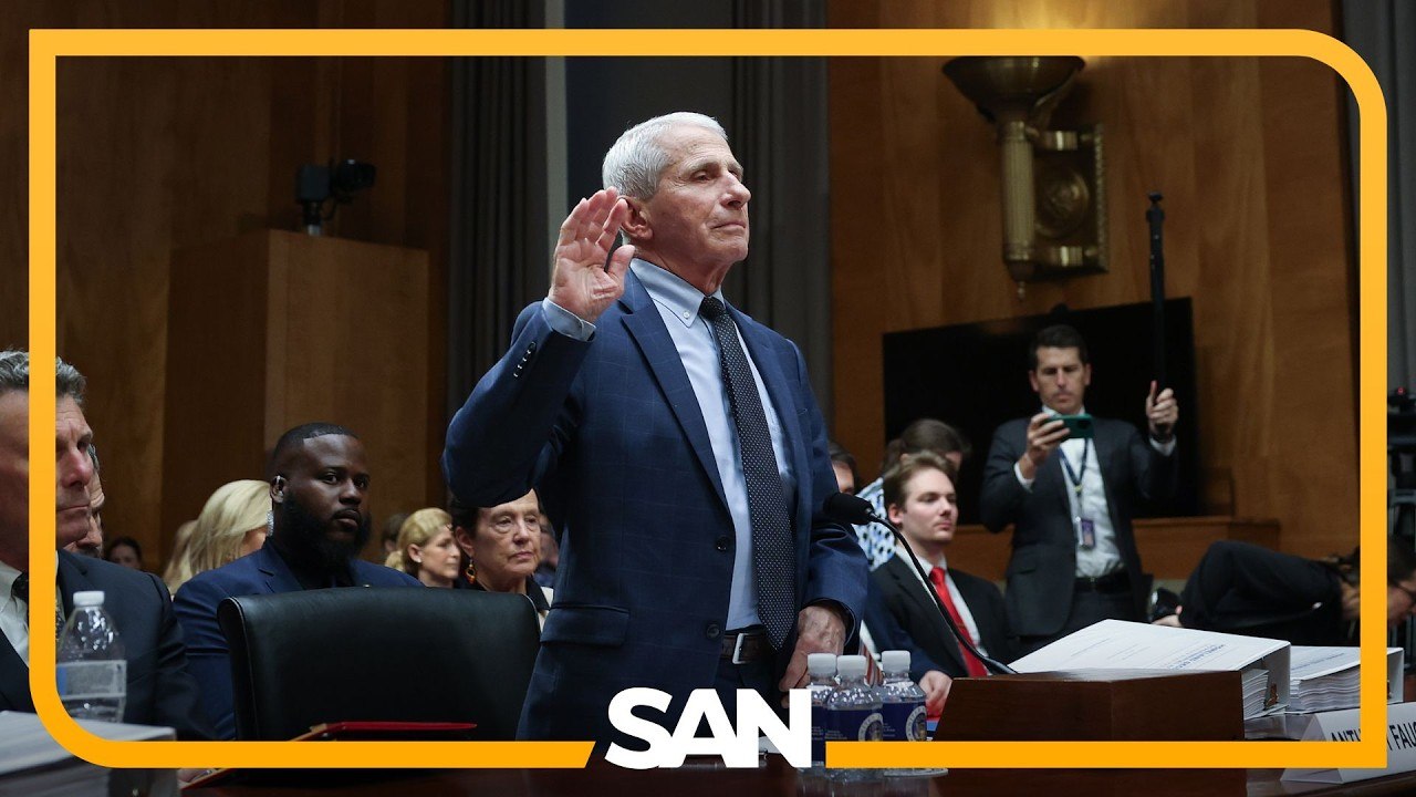 Fauci invokes the Fifth Amendment in Republican-led COVID-19 Senate hearing