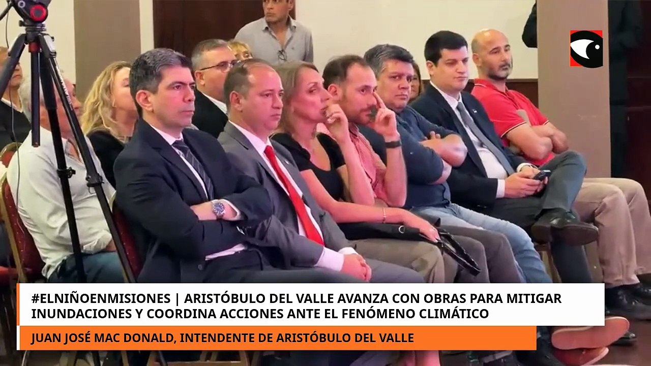 #ElNiñoEnMisiones | Aristóbulo del Valle avanza con obras para prevenir inundaciones