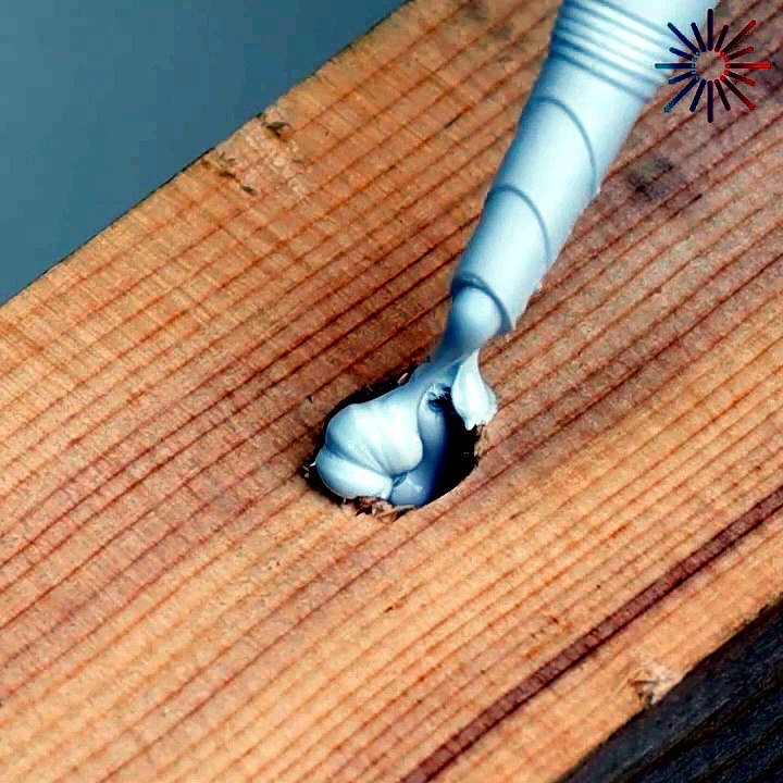 Satisfying wood repair ASMR 🔊
