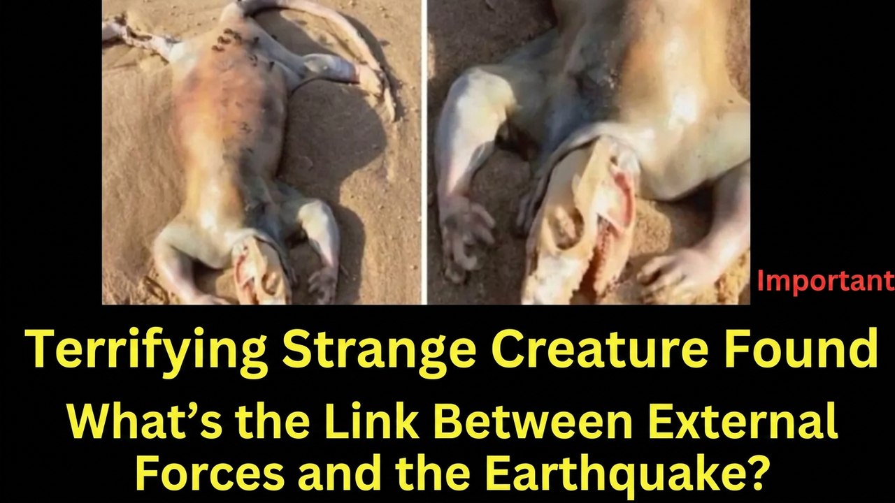 Terrifying Creature Discovered—Is It Connected to the Earthquake?