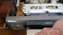 Vídeo Cassete Gradiente GV-412C com dificuldade para funcionar