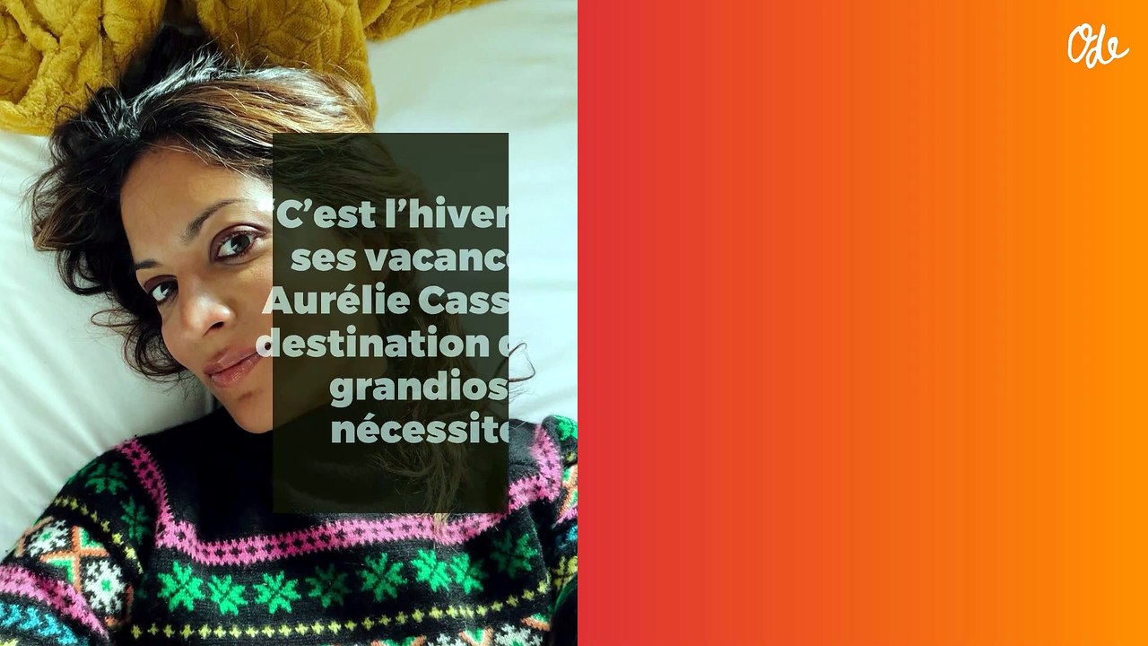 “C’est l’hiver en été” : pour ses vacances estivales, Aurélie Casse a choisi une destination dépaysante et grandiose mais qui nécessite des pulls