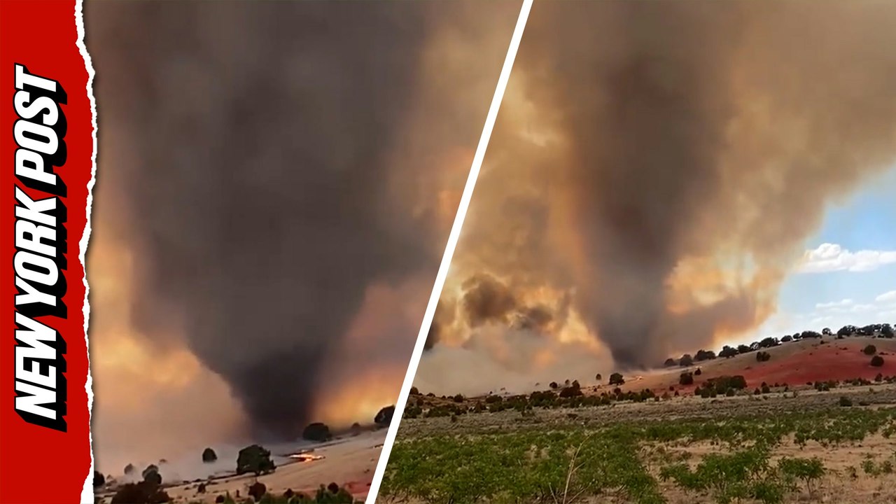 Towering smokenado emerges from Utah wildfires: Evacuations issued