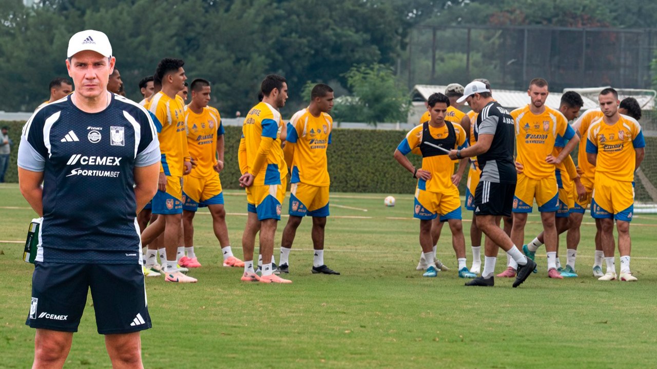 Hernán Elizondo ya lidera su primer entrenamiento con Tigres tras salida de Guido Pizarro