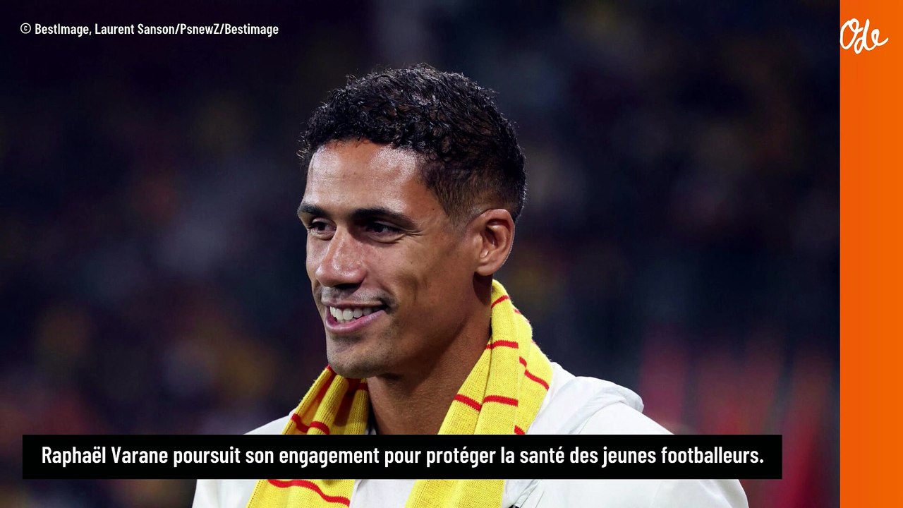 Raphaël Varane, champion du monde avec les Bleus, fait changer une règle du football pour protéger les enfants
