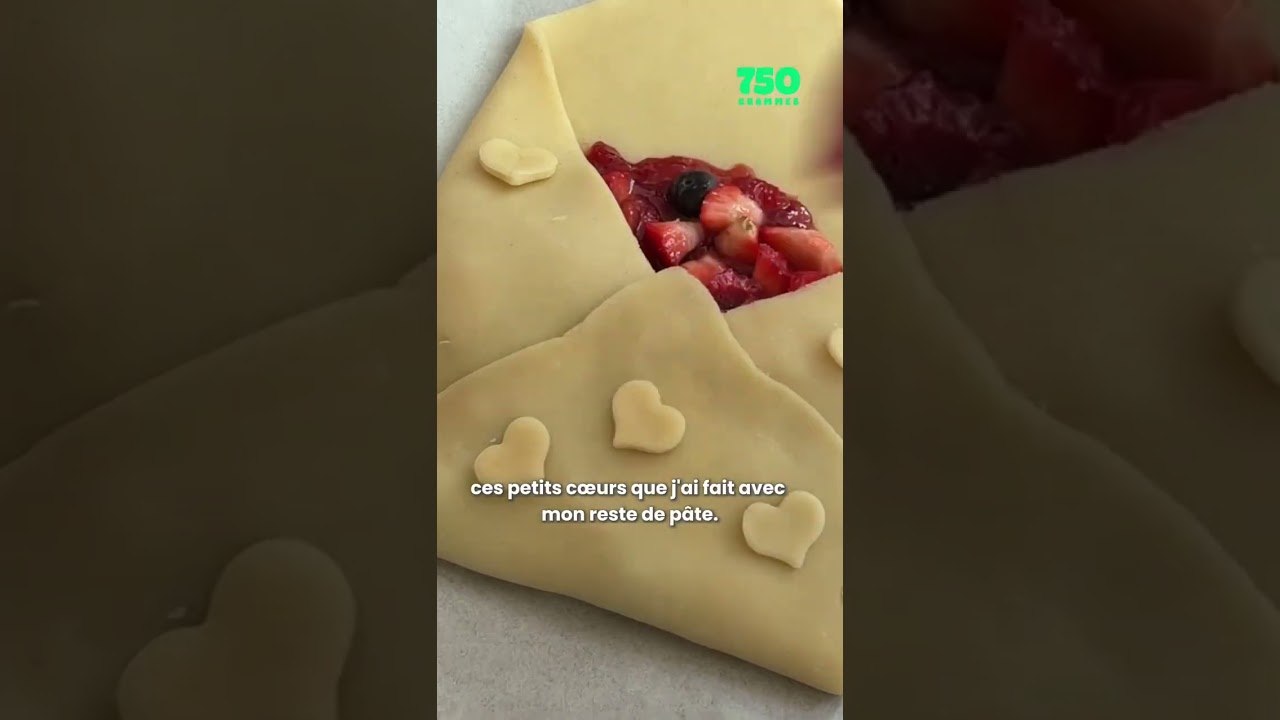 La tarte qui va faire fondre les coeurs ! 💌 Pour déclarer sa flamme, ou à partager avec ceux qu'on