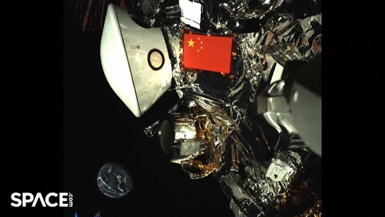 China's Tianwen-2 Probe Captures Selfie With Earth En Route To Asteroid