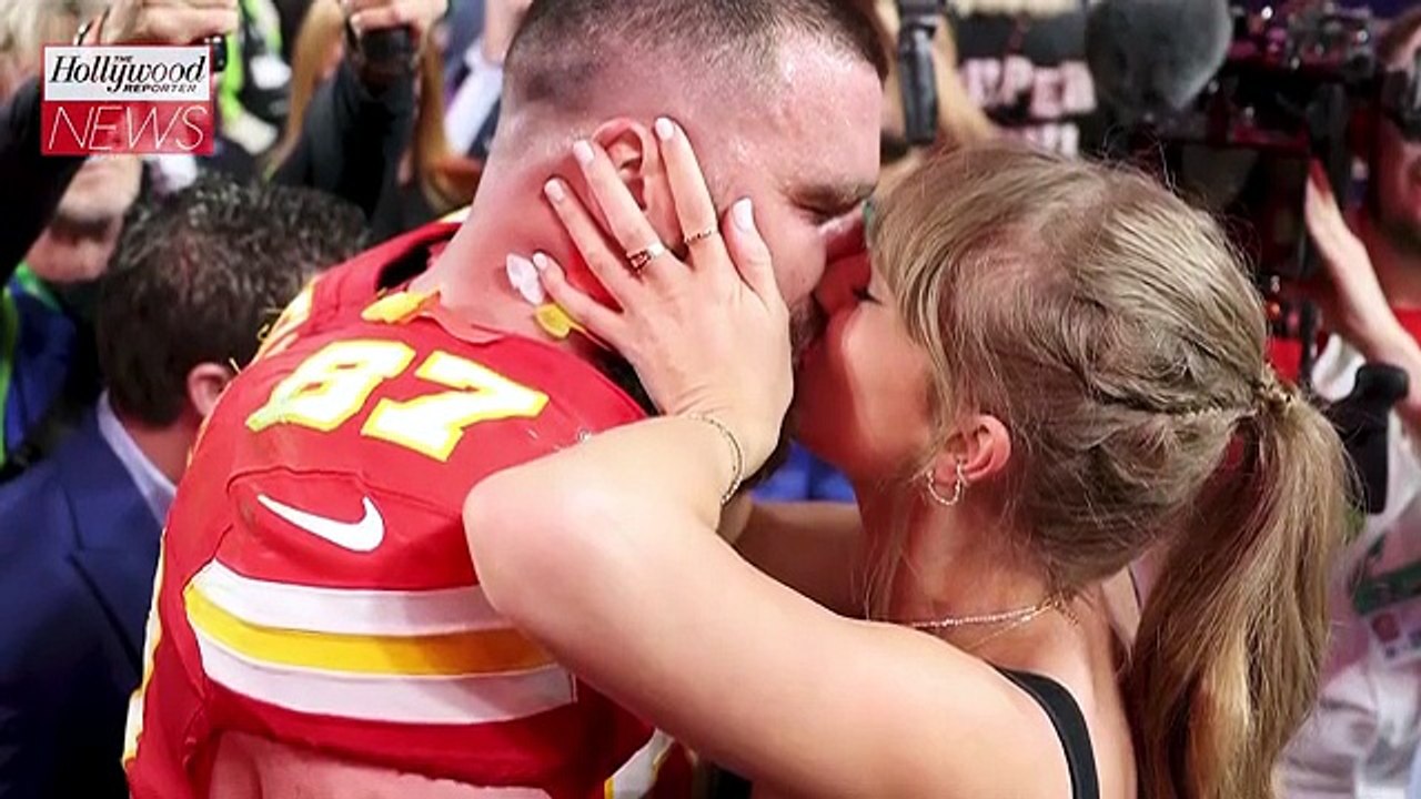 Taylor Swift and Boyfriend Travis Kelce Celebrate Kansas City Chiefs Super Bowl Win | THR News Video [Full Movie]