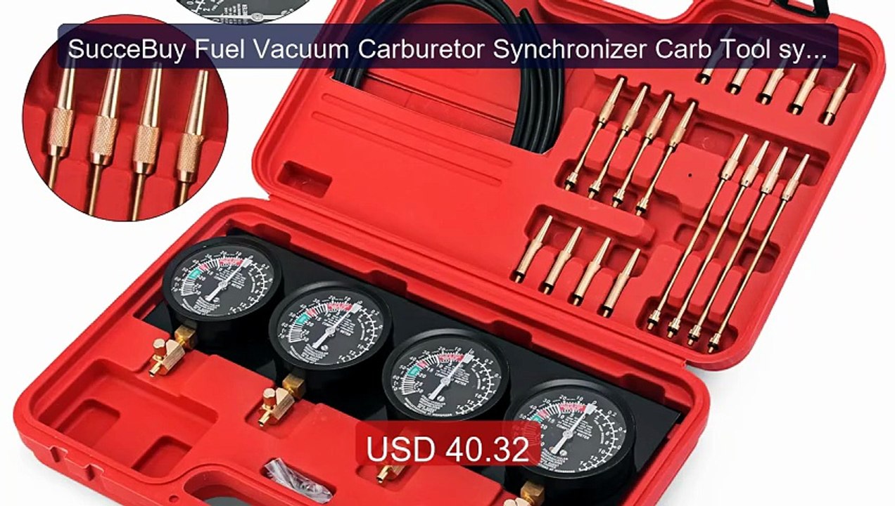 SucceBuy Fuel Vacuum Carburetor Synchronizer Carb Tool sync... -- Top Pick 2026 | Unbeatable Price!