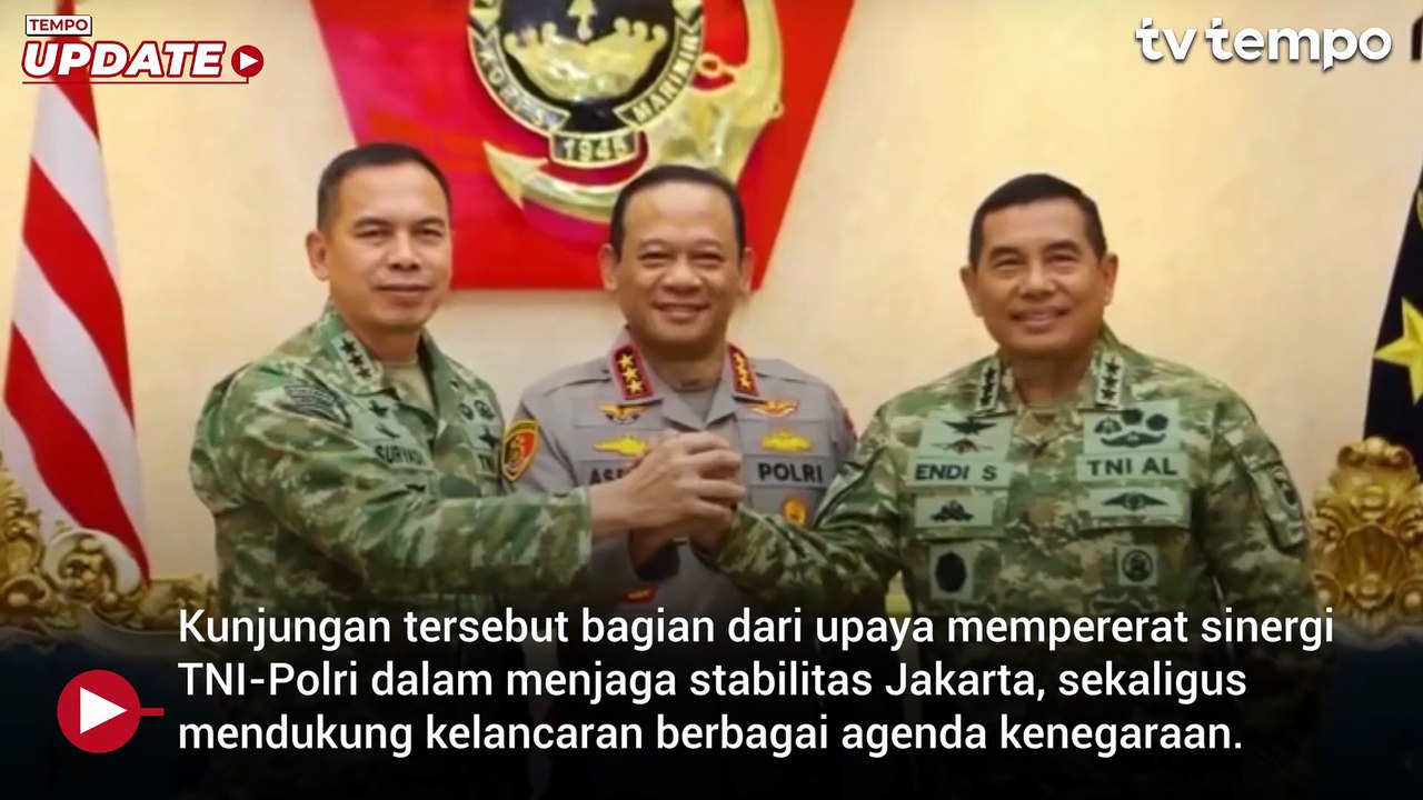 Sinergi TNI-Polri Terus Diperkuat hingga Tingkat Komando