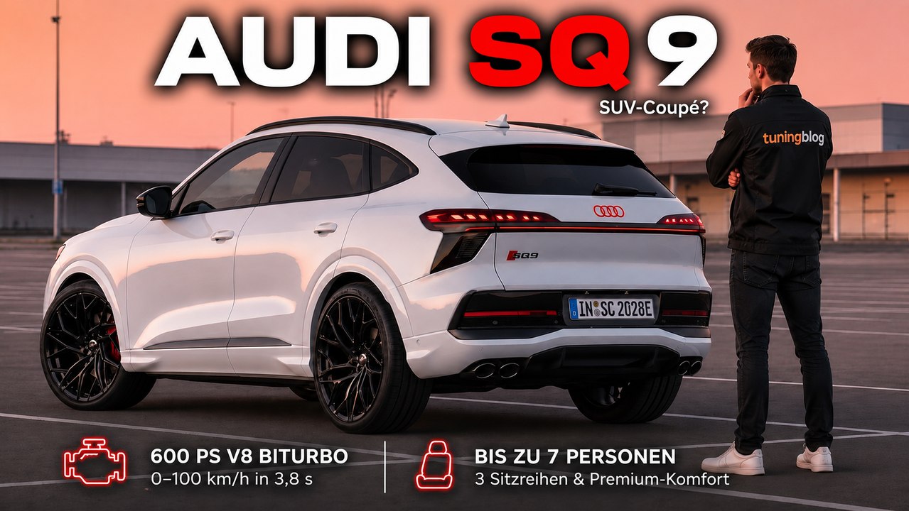 Audi SQ9 SUV-Coupé: Unsere Designstudie zeigt die Coupé-Version