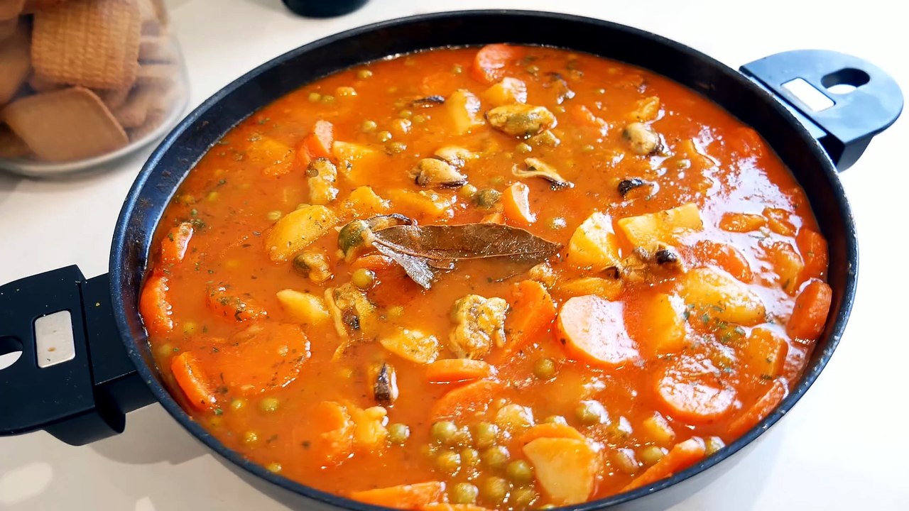 Con 2 LATAS de MEJILLONES 🦪😱 preparo COMIDA para 10 PERSONAS | Fácil y lista en 35 MINUTOS