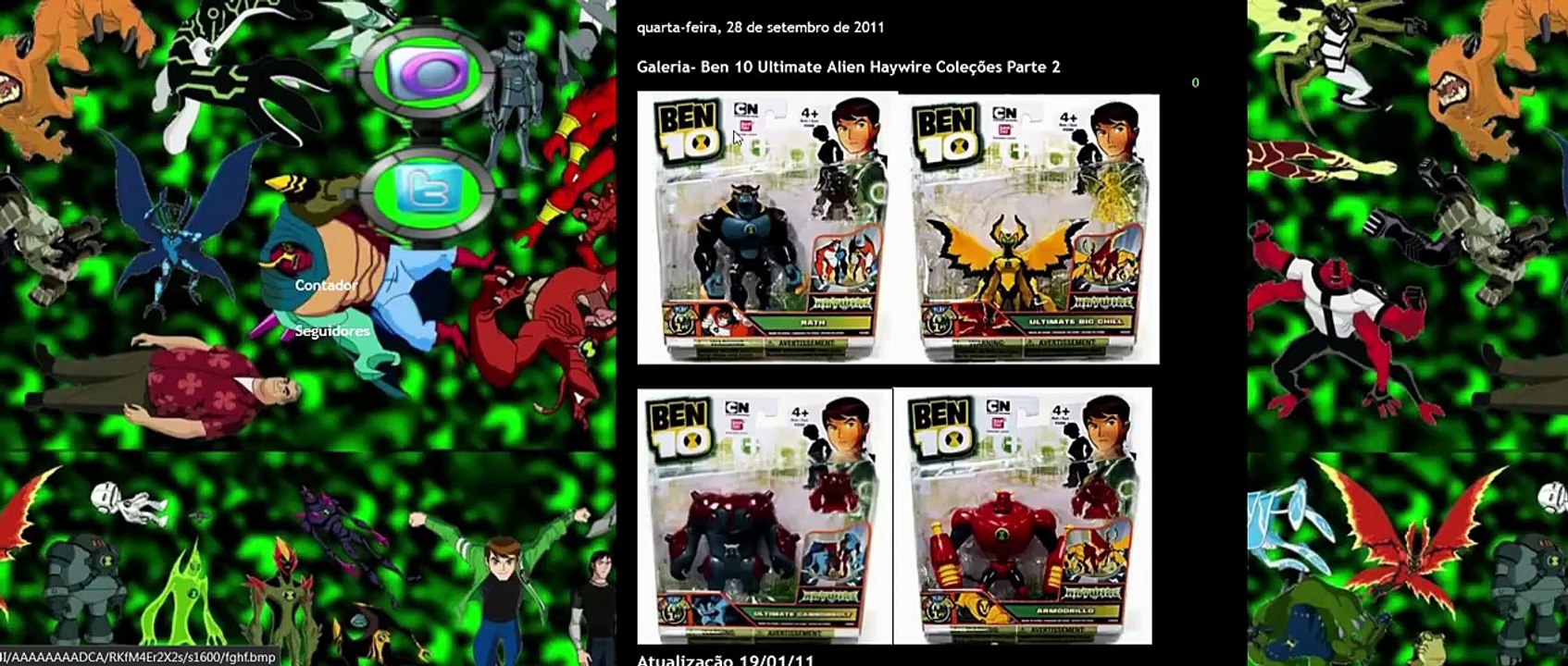 186- Galeria  Ben 10 Ultimate Alien Haywire Coleções Parte 2  186ª Post