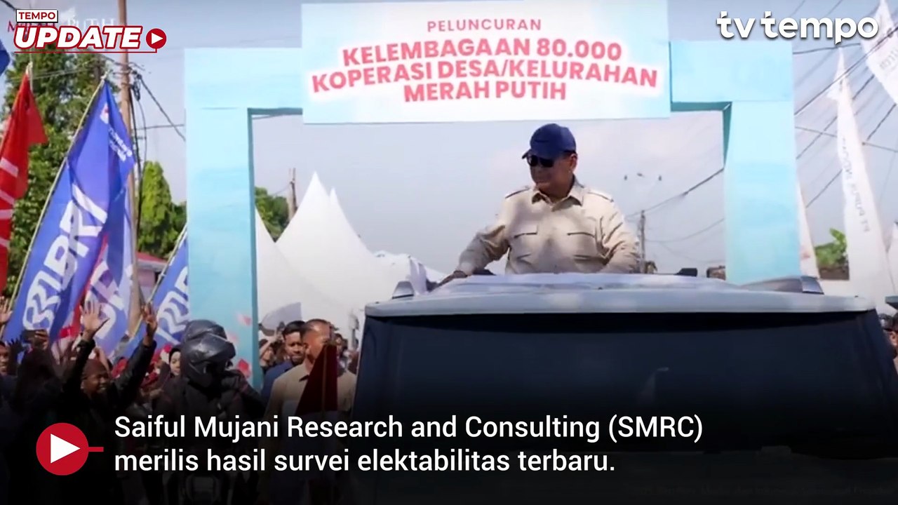 Daftar 11 Tokoh dengan Elektabilitas Tertinggi Versi SMRC