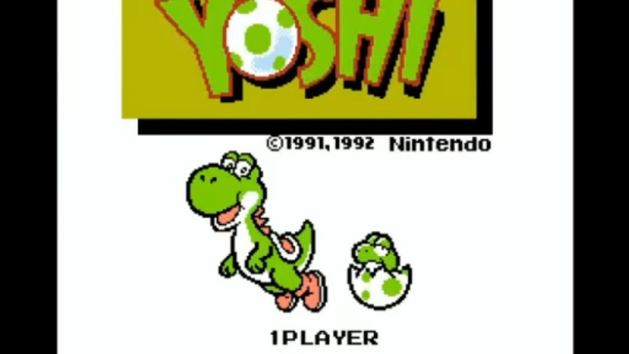 Yoshi (NES) - B Type Playthrough