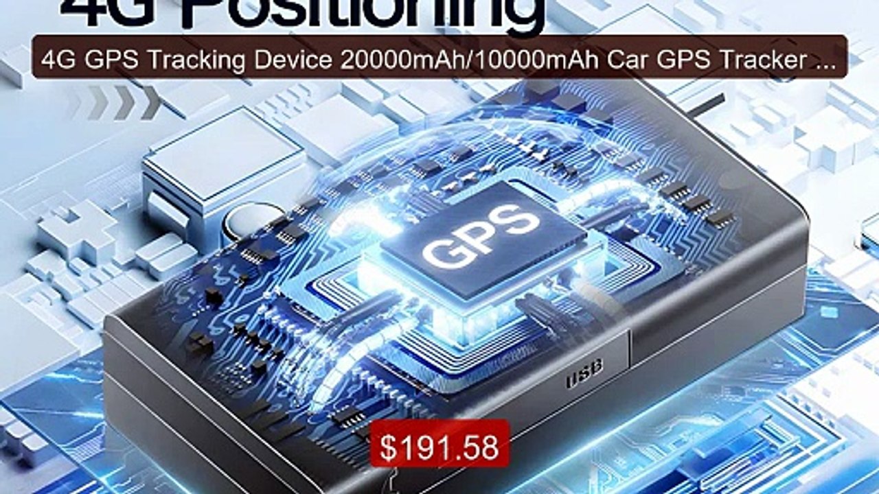 4G GPS Tracking Device 20000mAh/10000mAh Car GPS Tracker Vehicle GP... -- Top Rated 2026 | Buy Now!