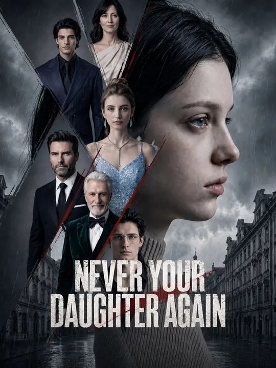 never your daughter again