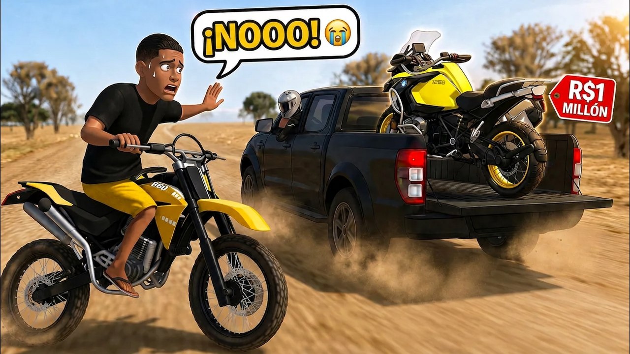 ¡Ni siquiera era mi moto!