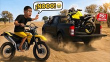 ¡Ni siquiera era mi moto!