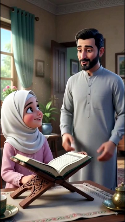 📖✨ Abbu Ki Quran Ki Taleem ❤️🤲 | Har Muslim Bacche Ko Yeh Zaroor Dekhna Chahiye! 🌙