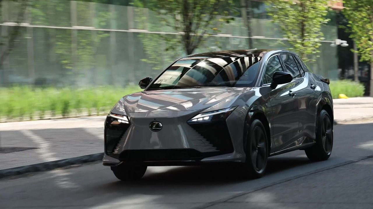 2026 Lexus RZ Driving Video