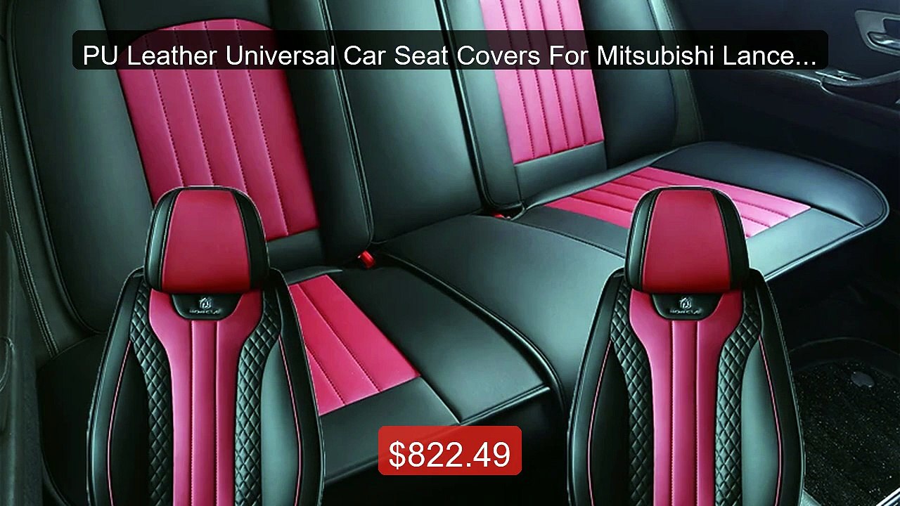 PU Leather Universal Car Seat Covers For Mitsubishi Lancer X ... -- Amazing Value 2026 | Must Have!