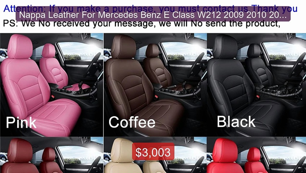 Nappa Leather For Mercedes Benz E Class W212 2009 2010 2011 2012 20... -- Top Rated 2026 | Buy Now!