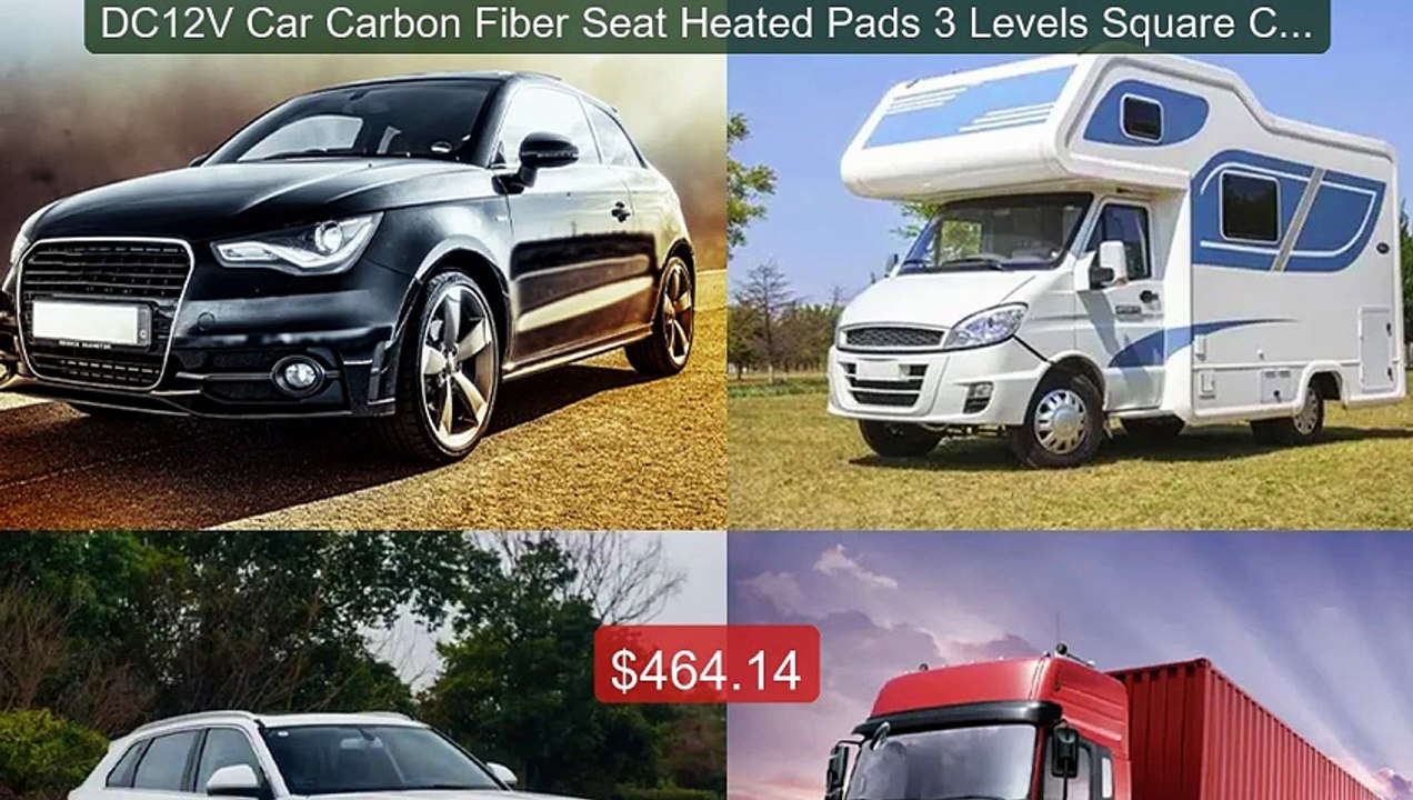 DC12V Car Carbon Fiber Seat Heated Pads 3 Levels Square Control Swi... -- Top Rated 2026 | Buy Now!