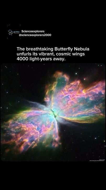 The Cosmic Butterfly #space #spaceexploration - video Dailymotion