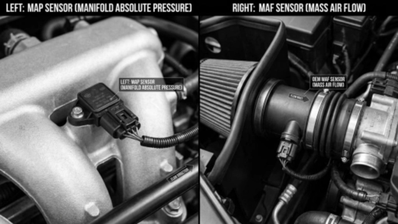 map vs mafmap sensor vs maf sensordifference bet