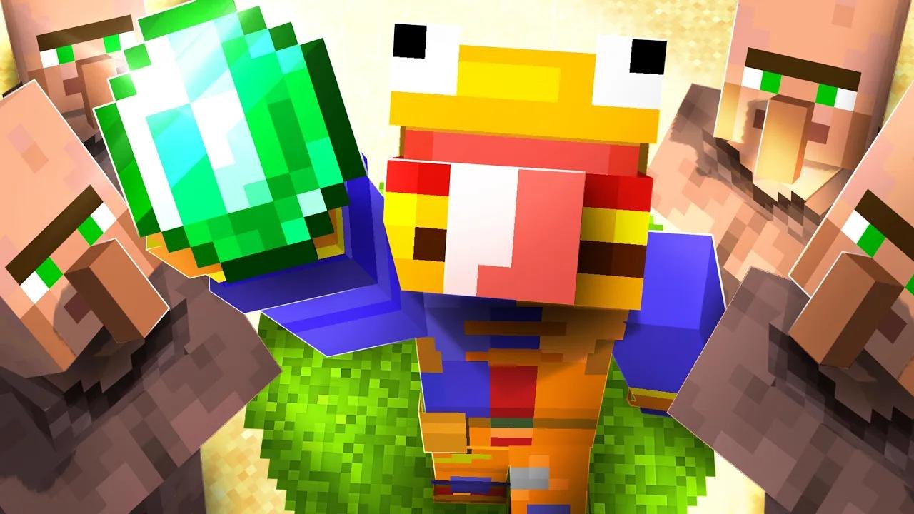 I Survived 100 Days in Minecraft With Just 1 Emerald
