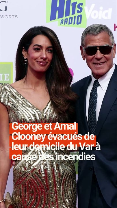 clooney évacués