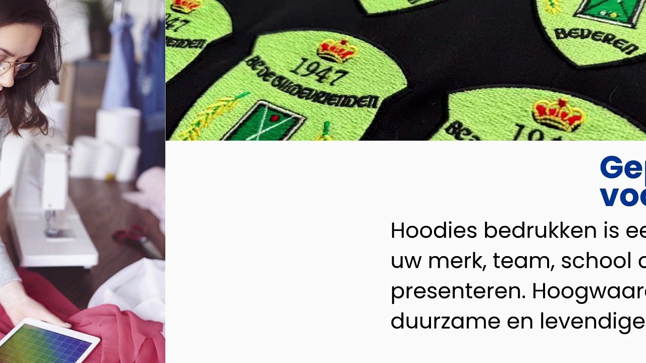 Hoodie Bedrukken