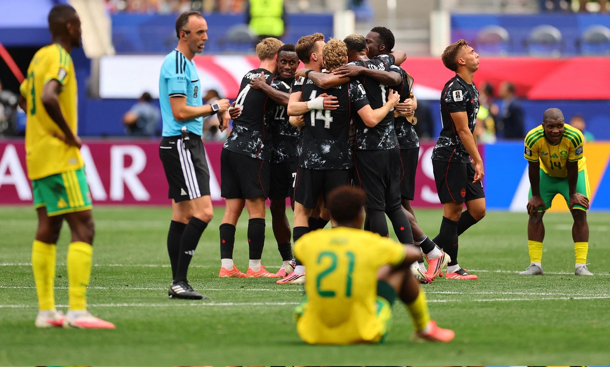 ملخص مباراة جنوب أفريقيا وكندا
