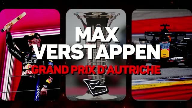 GP d'Autriche - Max Verstappen, le pilote de la semaine