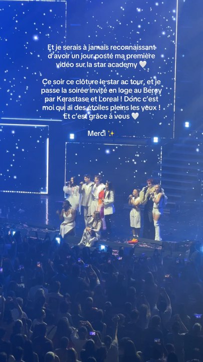 MERCI LA STAR ACADEMY ⭐️