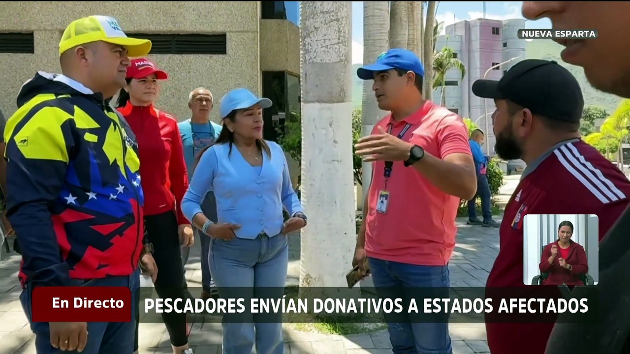 Conppa de Nueva Esparta entregan diferentes donativos a los afectados por el sismo