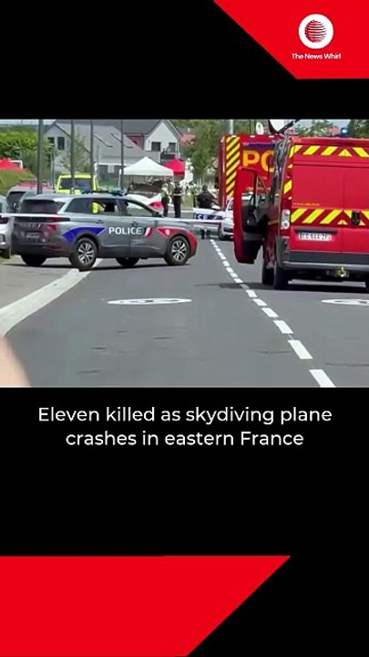 Eleven killed as skydiving plane crashes