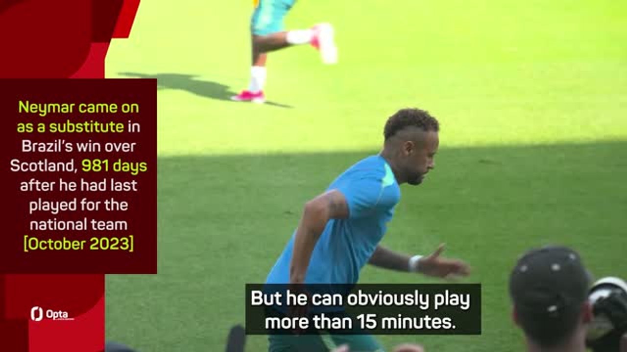 Ancelotti reveals Neymar's chances of facing Japan