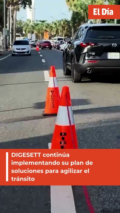 DIGESETT continúa implementando su plan de soluciones para agilizar el tránsito con nuevo contraflujo en la avenida George Washington