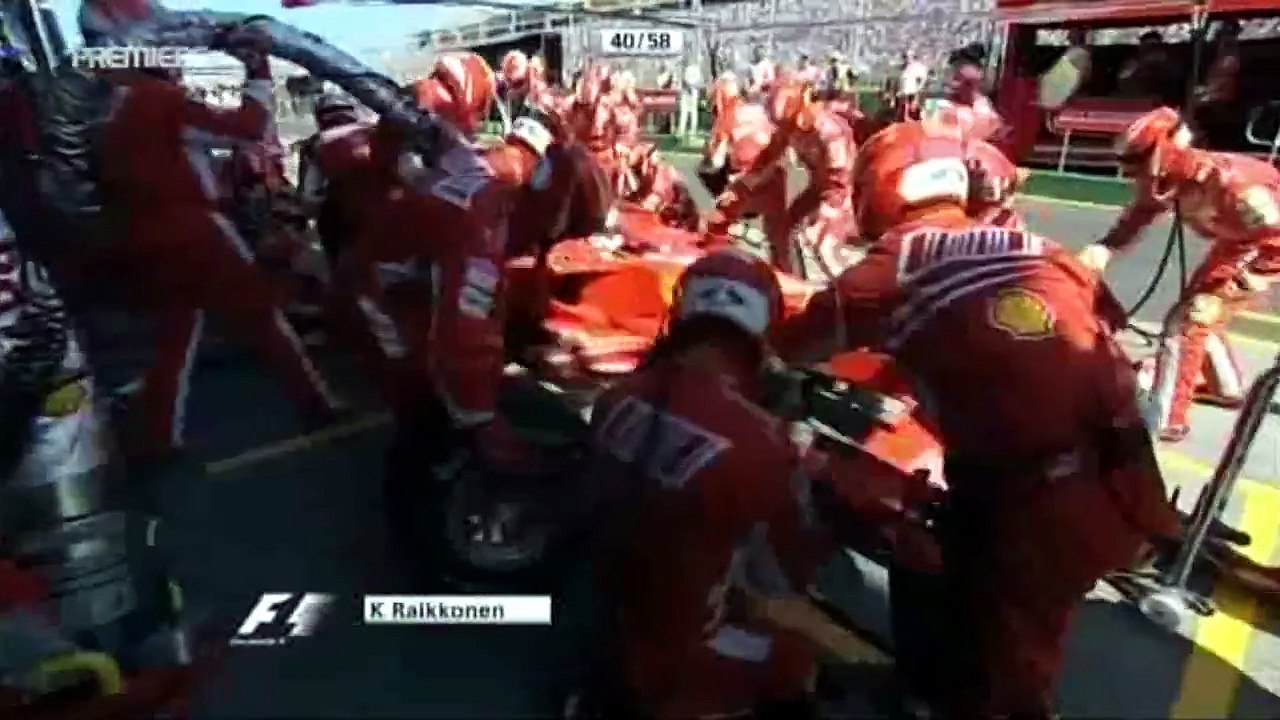F1 2007 GP01 AUSTRALIEN Melbourne Rennen Premiere